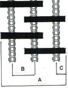 Feeder House chain NH tr85 to TR99